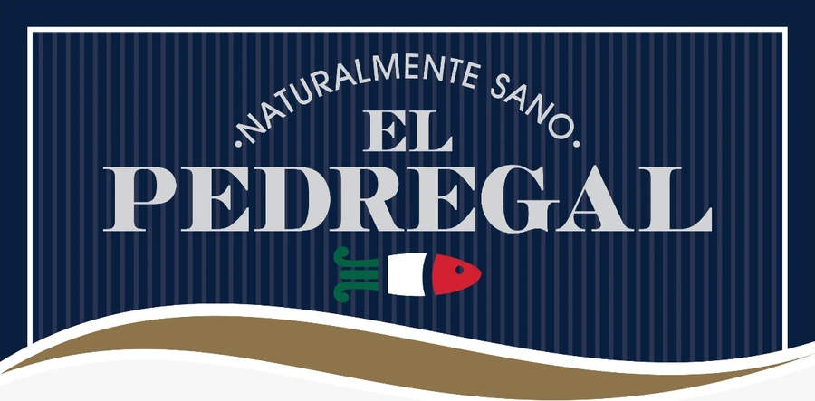 Logotipo de El Pedregal, naturalmente sano